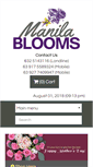 Mobile Screenshot of manilablooms.com